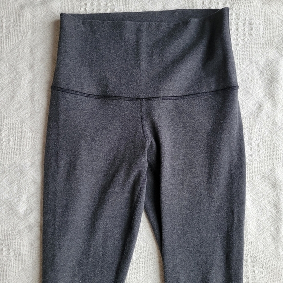 Lululemon Wunder Under Pant *Cotton (Roll Down) Casual Athletic Yoga Legging - Picture 4 of 9